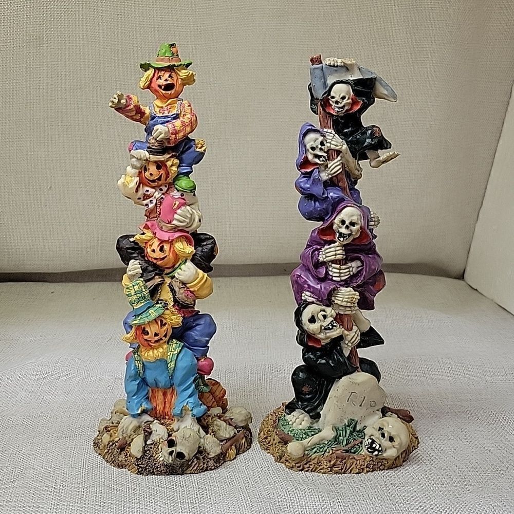 Halloween Pile Up‎ Figurines. Set of 2